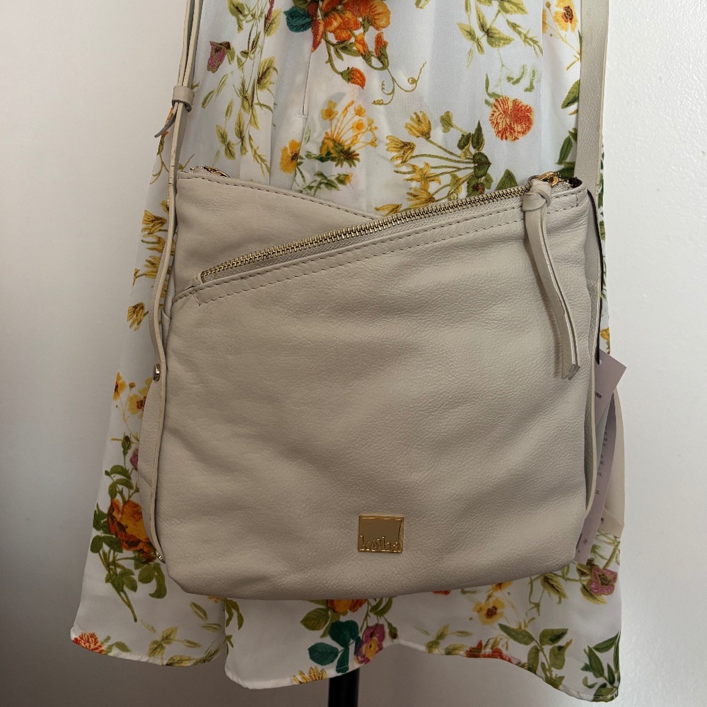 Kooba leather criss-cross crossbody bag NWT